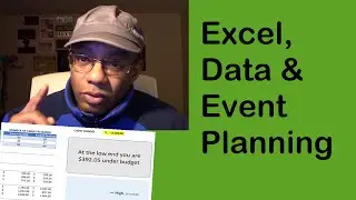 Event Planning, Budgeting and Organizing a Guest List with Excel