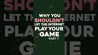 NEVER Let The Internet Play Your Game #shorts