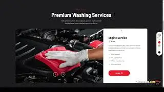 Aqualine - Car Washing Service with Booking System WordPress Theme autospa autowash Build Website