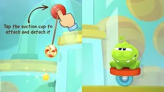 Cut the Rope Remastered - Experiments Level 1-15 All 3 Stars Gameplay