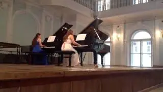 Брамс. Вальс для 2-х фортепиано, op.39