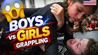 Girl Dominates Boy | Boys vs Girls Grappling |
