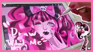 Regrese!♡⁠˖ - mi proceso de dibujo ✧⁠*⁠。