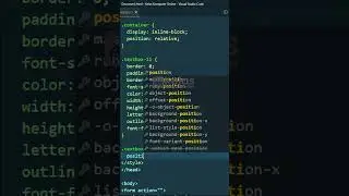 Coding Visual Studio Code | membuat halaman login html css 