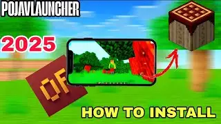 How To 🔥 Install Pojavlauncher 💥 on Mobile 2025. 🛑Don't Miss . 😁 Minecraft Java Edition .