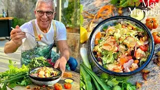 CAESAR SALAD Ricetta Definitiva! *Dalla salsa ai crostini* | Chef Max Mariola
