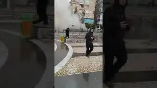 Цунами в Турции, вызванная землетрясением. Видео сняли постояльцы одного из отелей на побережье