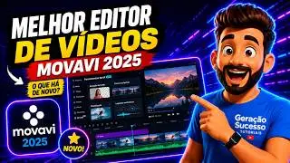 Melhor Editor de Vídeos Movavi 2025 - O que há de novo?