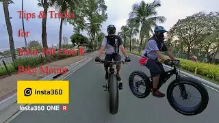 Tips & Tricks for insta 360 one R bicycle Mount 