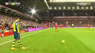 Freekicks scored from Crazy Spots !