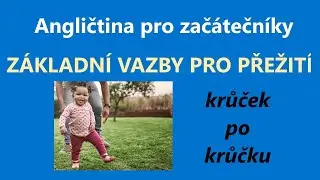 40. lekce - Angličtina pro ÚPLNÉ ZAČÁTEČNÍKY,  naučte se základní anglické vazby pomalu krok za kro