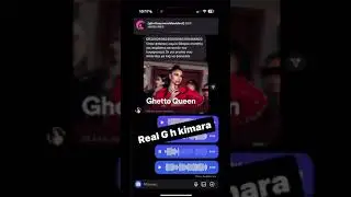 Ghetto Queen VS Kimi NEW BEEF ''Στείλε μου που είσαι να έρθω!'' #greektrap #trap