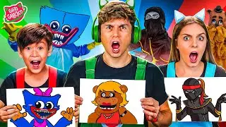 QUEM É A MÃE DO FREDDY FAZBEAR ? DESENHAMOS AS MÃES DOS MONSTROS !!! ☆ Gato Galactico