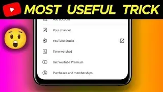 Youtube App New Secret Tips and Tricks | Useful Tips and Tricks #shorts #youtubeshorts