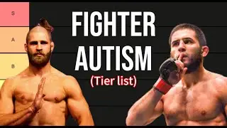 UFC Autism Tier List