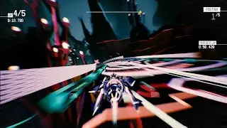 This racing game is literally art in motion