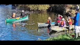 Song of the Paddle folks go racing ... the Legendary Barrow Race ... 13th Nov. 2021.