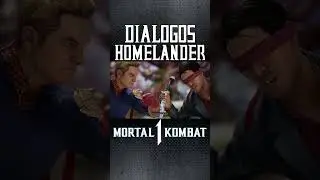 HOMELANDER | Diálogos #14 | Español Latino #shorts #mortalkombat #gaming #homelander #mk1