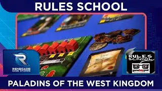 How to Play Paladins of the West Kingdom (Rules School) with the Game Boy Geek