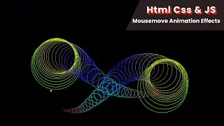 Awesome Mousemove Animation Effect || Using Html Css Simple JS Tutorial