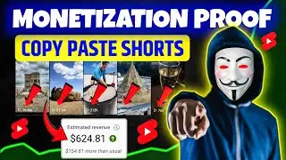 copy paste shorts channel ideas | copy paste video on youtube and earn money | copy paste shorts