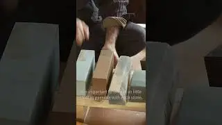 Polishing a Samurai Sword 