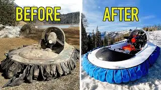Abandoned HOVERCRAFT Will It Fly After 20+ Years?