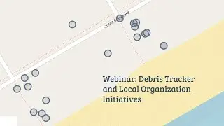 MRCTI  Debris Tracker Webinar 2 - Local Initiatives