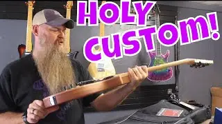 Crazy Custom Guitar Day! HOLY SMOKES!