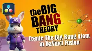 How to Recreate The Big Bang Theory Logo & Atoms in DaVinci Resolve (Beginner Friendly!)