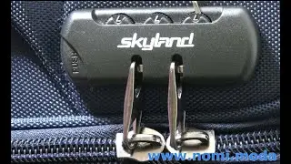 How to open a suitcase if you forgot the code.