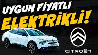 AZ YAKAN ELEKTRİKLİ! CİTROEN E-C4 X⚡