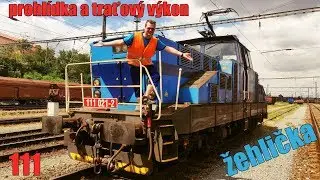 Andy - Žehlím se 111! ► [Prohlídka lokomotivy a traťový výkon]