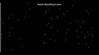 Creating space background in Turtle Graphics