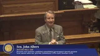 Georgia Senate 2023 - Day 39, Afternoon Part 2