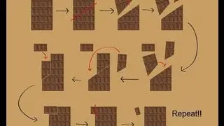 Как бесконечно есть шоколад?