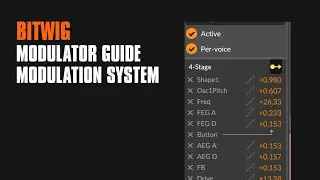 The Modulation System - Bitwig Modulator Guide