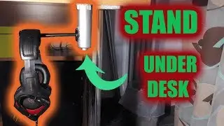 Make Under Desk Headphones Stand *Out Of Anything* DIY