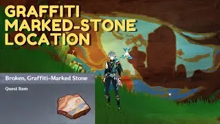 Broken Graffiti Marked Stone Location - Natlan (Genshin Impact 5.0)