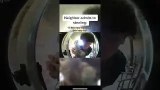 Neighbor ADMITS to Stealing (Ring Doorbell TikTok)