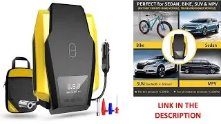 ✅Car Tyre Air Compressor || Pump || Bike || Cycle