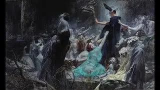 A trip to Hades with Hermes, Charon and The Souls of Acheron, by Adolf Hirémy-Hirschl!