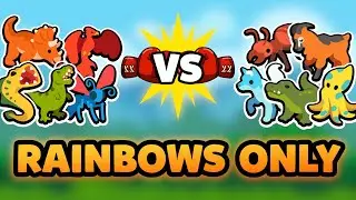 Super Auto Pets but we have to use RAINBOW TEAMS