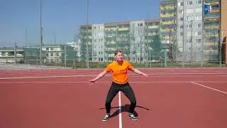 Průpravná cvičení pro hod diskem 8 - Otočení s přeskokem
