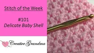 Stitch Of The Week (Delicate Baby Shell Pattern)