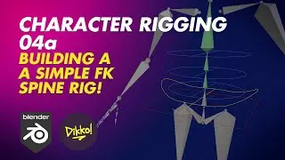 Character Rigging in Blender 04a - Creating a Simple FK Spine Rig