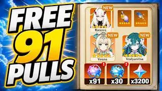 GENSHIN 6TH ANNIVERSARY! Free Rewards, Free 5 Star, 100+ Pulls! (BIG LEAKS)