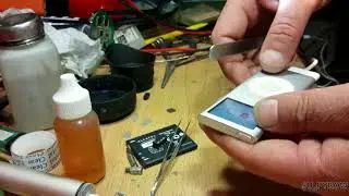 Apple Ipod Nano 2nd Generation Repair constantHOLD/LOCK not Charging from umajunkcollector