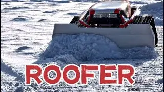 Робот снегоуборщик ROOFER