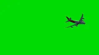 VFX GREEN SCREEN PLANE FOR EDITING